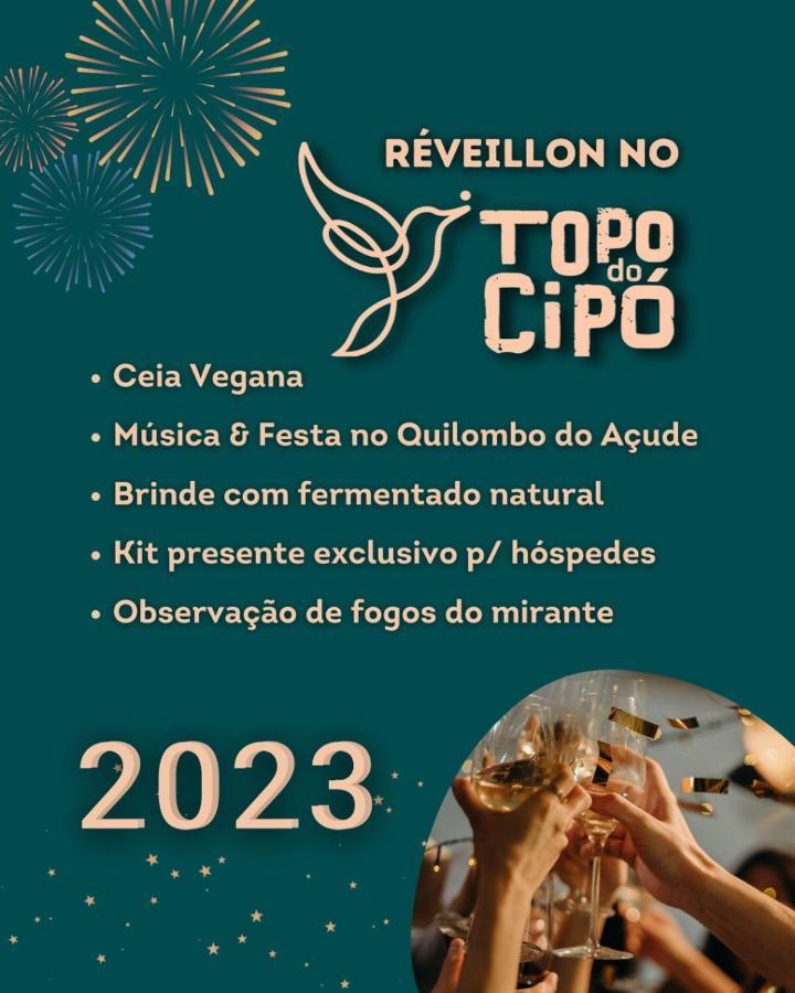 Topo Do Cipo Ecopousada Vegana Serra do Cipo National Park Ngoại thất bức ảnh